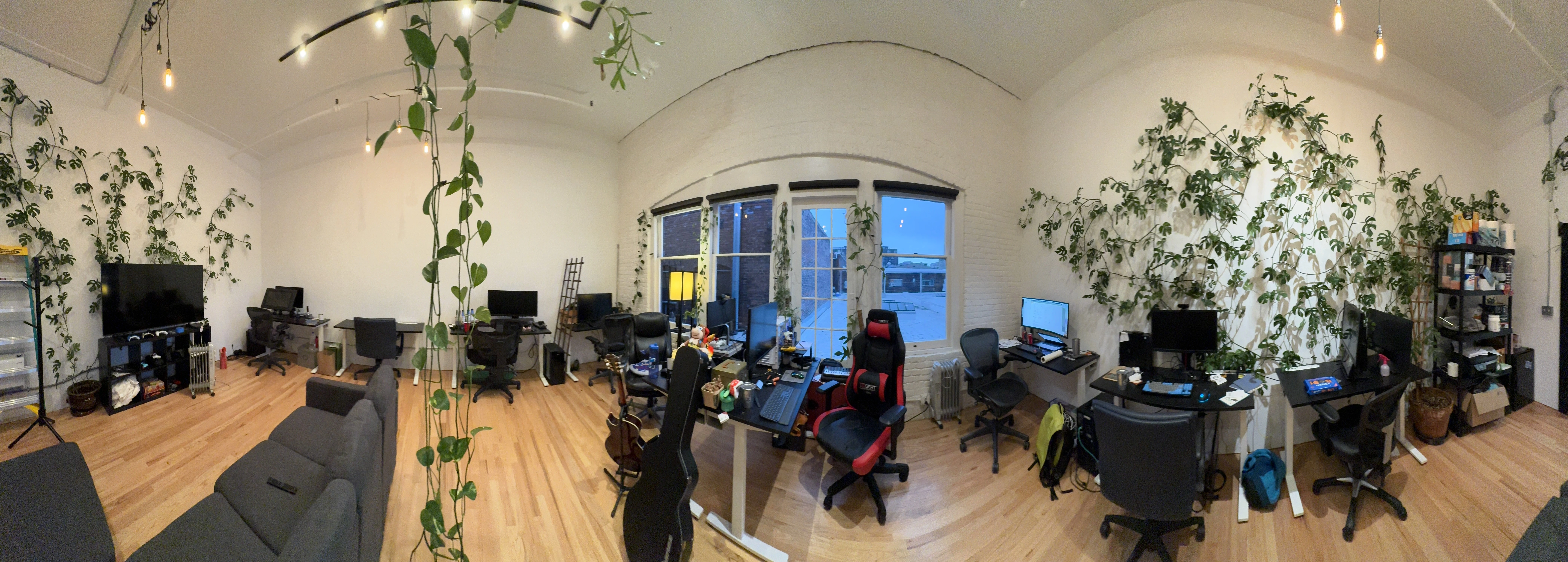 Panorama of office